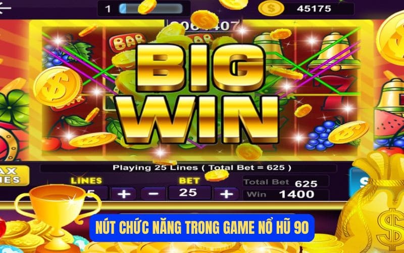 5 nút chức năng có mặt trong game